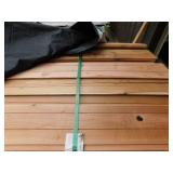 1x8 Western Red Cedar Thick Butt Bevel Siding – Rough Sawn Finish - 416 Linear Feet