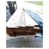 1 x 8 Western Red Cedar Thick Butt Bevel Siding – Rough Sawn Finish - 688 Linear Feet