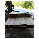 1 x 8 Western Red Cedar Tongue & Groove WP-4 V-Groove Gap Reversible - 832 Linear Feet