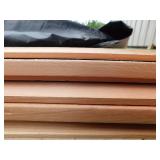 1x8 Western Red Cedar Thick Butt Bevel Siding – Rough Sawn Finish - 416 Linear Feet