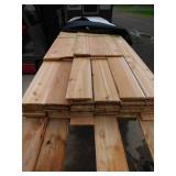 1 x 8 Western Red Cedar Tongue & Groove WP-4 V-Groove Gap Reversible - 886 Linear Feet