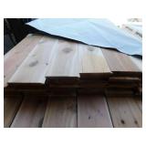 1 x 8 Western Red Cedar Tongue & Groove WP-4 V-Groove Gap Reversible - 832 Linear Feet