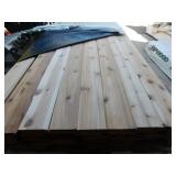 1 x 6 Western Red Cedar Tongue & Groove WP-4 V-Groove Gap Reversible - 1,644 Linear Feet