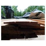 1x8 Western Red Cedar Thick Butt Bevel Siding – Rough Sawn Finish - 416 Linear Feet