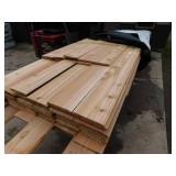 1 x 8 Western Red Cedar Tongue & Groove WP-4 V-Groove Gap Reversible - 886 Linear Feet