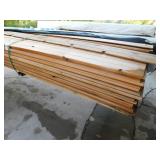 1 x 8 Western Red Cedar Thick Butt Bevel Siding – Rough Sawn Finish - 688 Linear Feet
