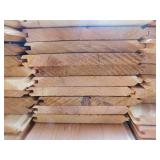 1 x 8 Western Red Cedar Tongue & Groove WP-4 V-Groove Gap Reversible - 832 Linear Feet
