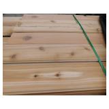 1 x 8 Western Red Cedar Tongue & Groove WP-4 V-Groove Gap Reversible - 886 Linear Feet