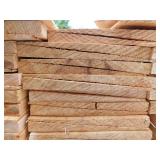 11/16" x 8" Western Red Cedar Bevel Siding – Utility Grade - 860 Linear Feet