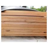 11/16" x 8" Western Red Cedar Bevel Siding – Utility Grade - 860 Linear Feet