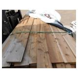 1 x 6 Western Red Cedar Tongue & Groove WP-4 V-Groove Gap Reversible - 1,592 Linear Feet