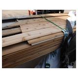 1 x 6 Western Red Cedar Tongue & Groove WP-4 V-Groove Gap Reversible - 1,592 Linear Feet