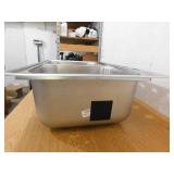 Elkay Parkway 33 in. Drop-in Single Bowl 20-Gauge Stainless Steel Kitchen Sink