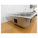 Elkay Parkway 33 in. Drop-in Single Bowl 20-Gauge Stainless Steel Kitchen Sink