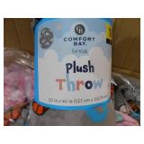 (16) 50 in. x 60 in. Plush Throw - All New
