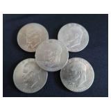 5-1776-1976 BICENTENNIAL COINS