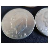 BICENTENNIAL-EISENHOWER DOLLAR COINS