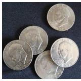 BICENTENNIAL-EISENHOWER DOLLAR COINS