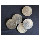 BICENTENNIAL-EISENHOWER DOLLAR COINS