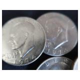 BICENTENNIAL-EISENHOWER DOLLAR COINS