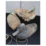 3 DUCK DECOYS