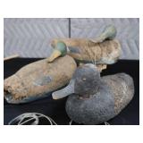 3 DUCK DECOYS