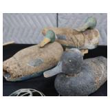3 DUCK DECOYS