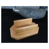 SOLID WOODEN HANDCRAFTED DECOY