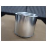 NEW IN BOX / CASE ILLUME SILVER TIN CANS