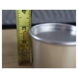 NEW IN BOX / CASE ILLUME SILVER TIN CANS