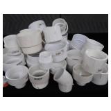 BOX OF PVC FITTINGS