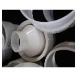 BOX OF PVC FITTINGS