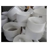 BOX OF PVC FITTINGS