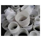 BOX OF PVC FITTINGS
