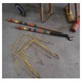 VINTAGE CROQUET SET