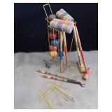 VINTAGE CROQUET SET