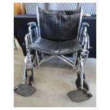 OVERSIZED WHEELCHAIR AND CANES