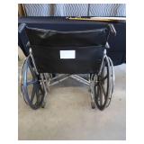 OVERSIZED WHEELCHAIR AND CANES