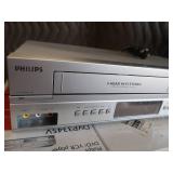 NIB PHILIPS DVD / VHS & SANYO TV W/ REMOTE.