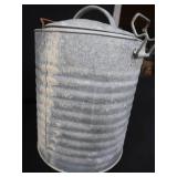 VINTAGE GALVANIZED ARTIC COOLER