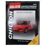 CHILTON CAMARO/FIREBIRD MANUAL / METAL CAR RAMPS