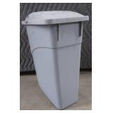 RUBBERMAID COMMERCIAL CAN WITH LID