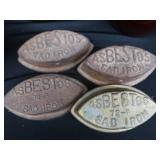 VINTAGE BEAN POTS & SAD IRONS