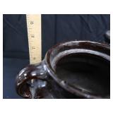 VINTAGE BEAN POTS & SAD IRONS