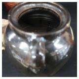 VINTAGE BEAN POTS & SAD IRONS