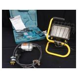 CORDLESS MAKITA DRIVER DRILL /PLUS LIGHT AND MORE