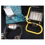 CORDLESS MAKITA DRIVER DRILL /PLUS LIGHT AND MORE