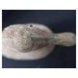 ANTIQUE CANVAS DUCK DECOY