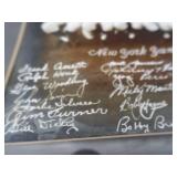 RARE NEW YORK YANKEES 1951 SIGNED PHOTO