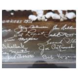 RARE NEW YORK YANKEES 1951 SIGNED PHOTO